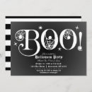 Search for boo halloween invitations Typography