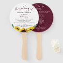 Search for fan wedding programs Trendy