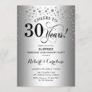 Search for 30th anniversary party invitations Cheers to 30 years