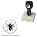 Search for bee rubber stamps Return address