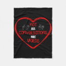 Search for sign language blankets Be kind asl