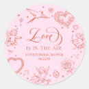 Search for love is in the air stickers For her