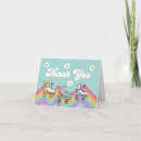 Search for retro thank you cards Rainbow