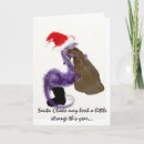 Search for dino christmas cards Santa
