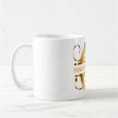 Search for gold letter mugs Greenery