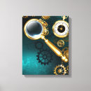 Search for steampunk canvas prints Vintage