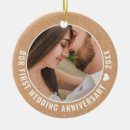 Search for first anniversary christmas tree decorations Keepsake