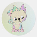 Search for colorful pattern stickers Cute