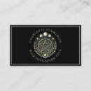 Search for black magic business cards Celestial