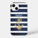 Search for gold stripes iphone cases Navy