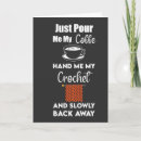 Search for crochet cards Hobby