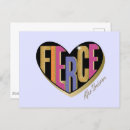 Search for heart design postcards Afro unicorn