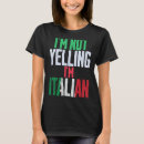 Search for not yelling italian tshirts Pride
