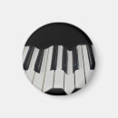 Search for pianos magnets Black and white