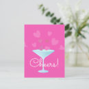 Search for cocktail glass cards Pink