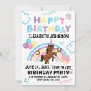 Search for horse birthday invitations Equine