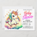 Search for unicorn editable invitations Colourful