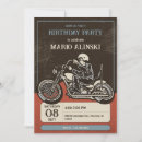 Search for motorcycle invitations Vintage