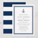Search for anchor invitations Navy blue
