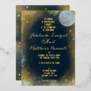 Search for sun moon stars invitations Midnight sky