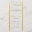 Search for gold foil menus Simple