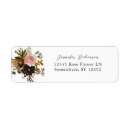 Search for purple and gold return address labels Pink