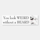 Search for beard bumper stickers Moustache
