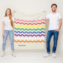 Search for retro blankets Rainbow