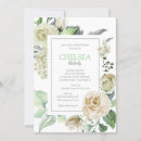 Search for southern bridal shower invitations Greenery