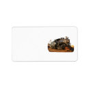 Search for steam return address labels Railroad