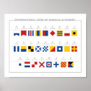 Search for international code flag posters Alphabet