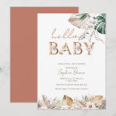 Search for watercolor floral baby shower invitations Cute