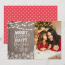 Search for string christmas cards Rustic wood