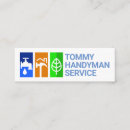 Search for panel business cards Handyman