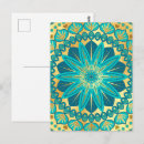Search for mandala postcards Gold