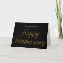 Search for black and gold anniversary cards Glam