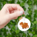 Search for highland cow key rings Kawaii
