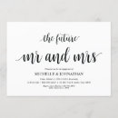 Search for future mr and mrs invitations She said yes