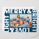 Search for blue and silver christmas cards Horizontal photo