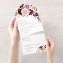 Search for burgundy fall wedding invitations All in one
