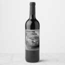 Search for car wine labels Black and white