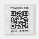 Search for menu magnets Qr code