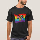 Search for loud and proud tshirts Rainbow