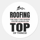 Search for roofers stickers Job