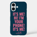 Search for funny typography iphone cases Pink