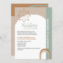 Search for mid century wedding invitations Typography
