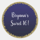 Search for navy blue glitter stickers Birthday