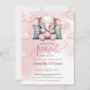 Search for elephant invitations Its a girl