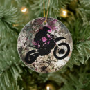 Search for motocross christmas tree decorations Silhouette