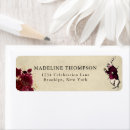 Search for alice in wonderland return address labels Floral
